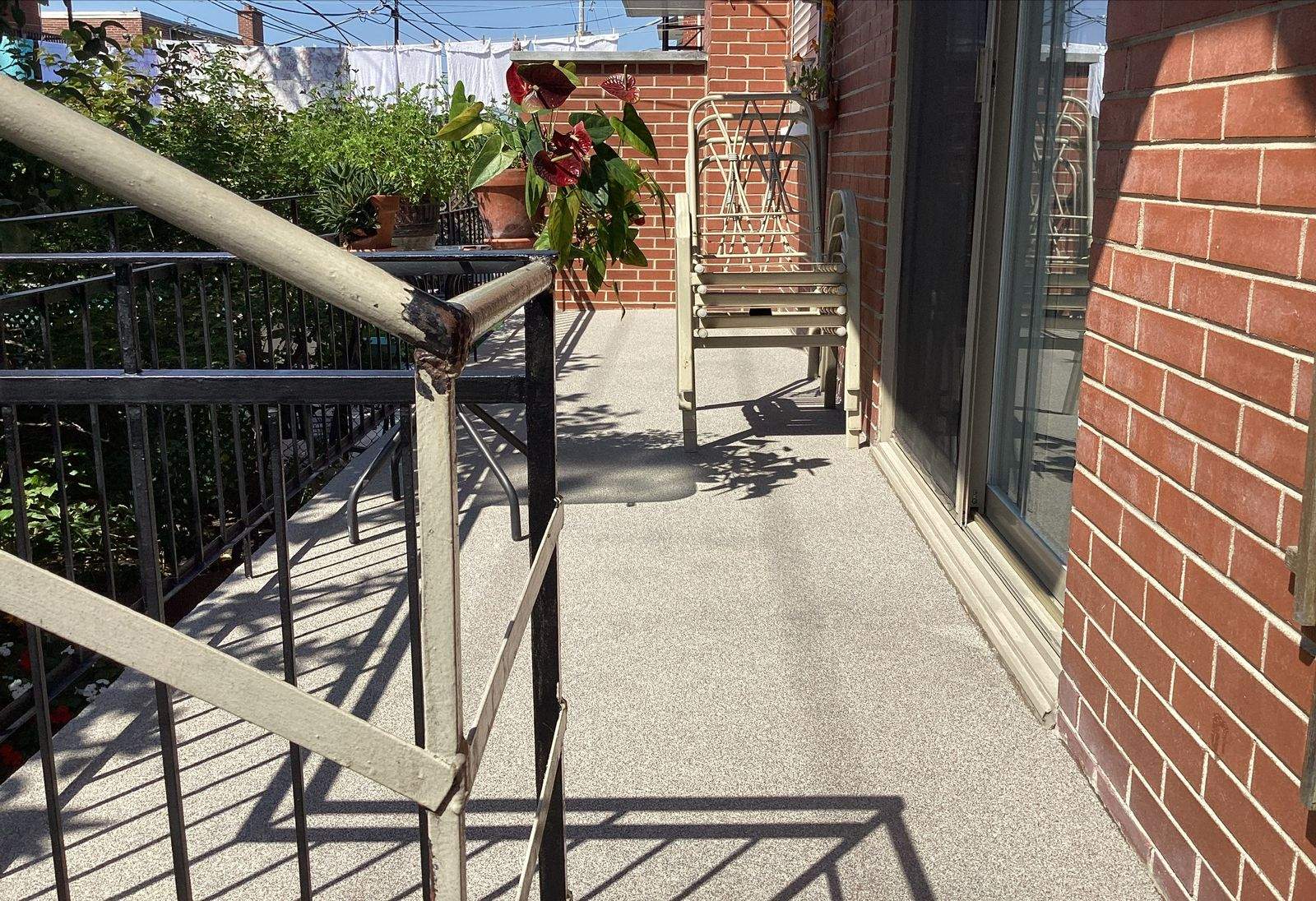 COATING OF PATIO/BALCONY